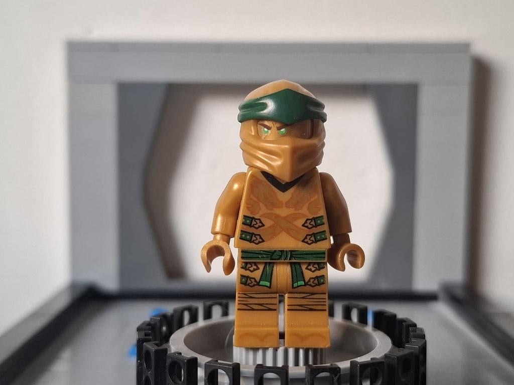LEGO Ninjago - minifiguur - njo0499 - Lloyd Golden Ninja, Lego, Ophalen of Verzenden, Zo goed als nieuw, Minifiguur