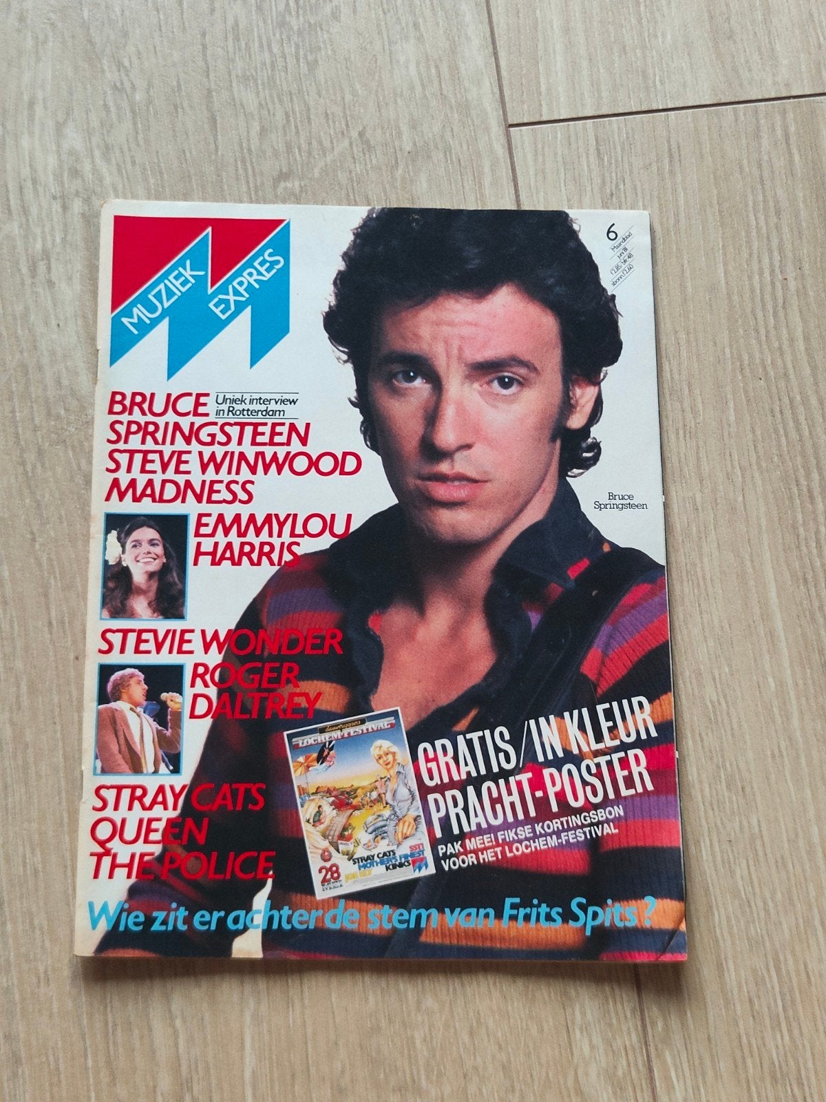 Muziek Expres juni 1981, Ophalen of Verzenden, 1980 tot heden, Nederland, Tijdschrift