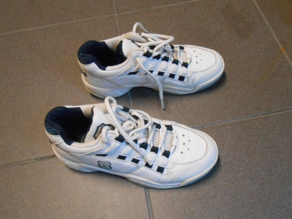 K Swiss sportschoenen / Tennis ZAALSCHOEN, Ophalen, Wit, Sneakers of Gympen, K Swiss