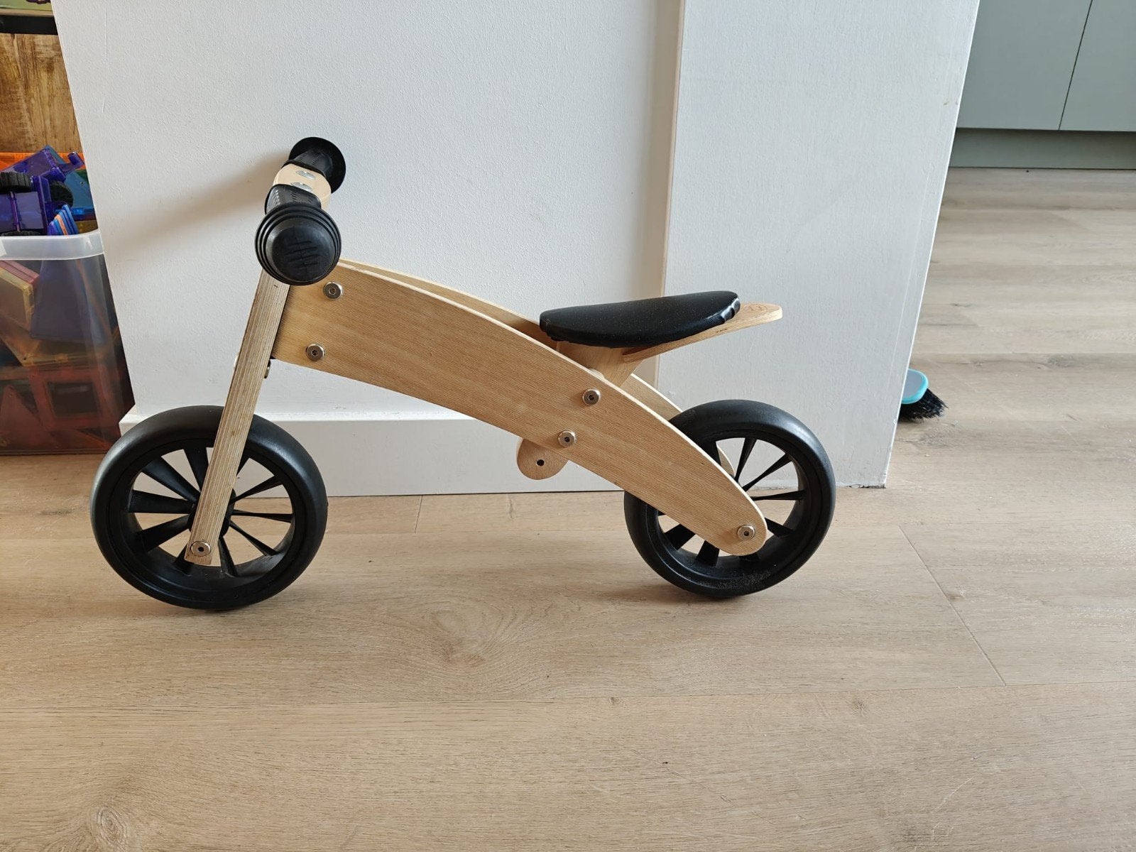 Houten loopfiets    Angels&Bandits, Ophalen, Zo goed als nieuw, Loopfiets