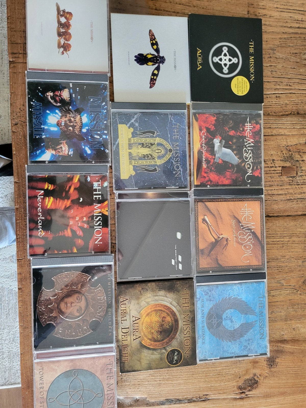 Unieke aanbieding: 13 The Mission CD's, waarvan 2 dubbel CD, Ophalen of Verzenden, Nieuw in verpakking, Alternative Rock, Album