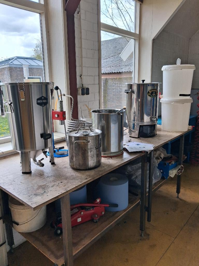 bierbrouwen, set compleet, Ophalen, Zo goed als nieuw