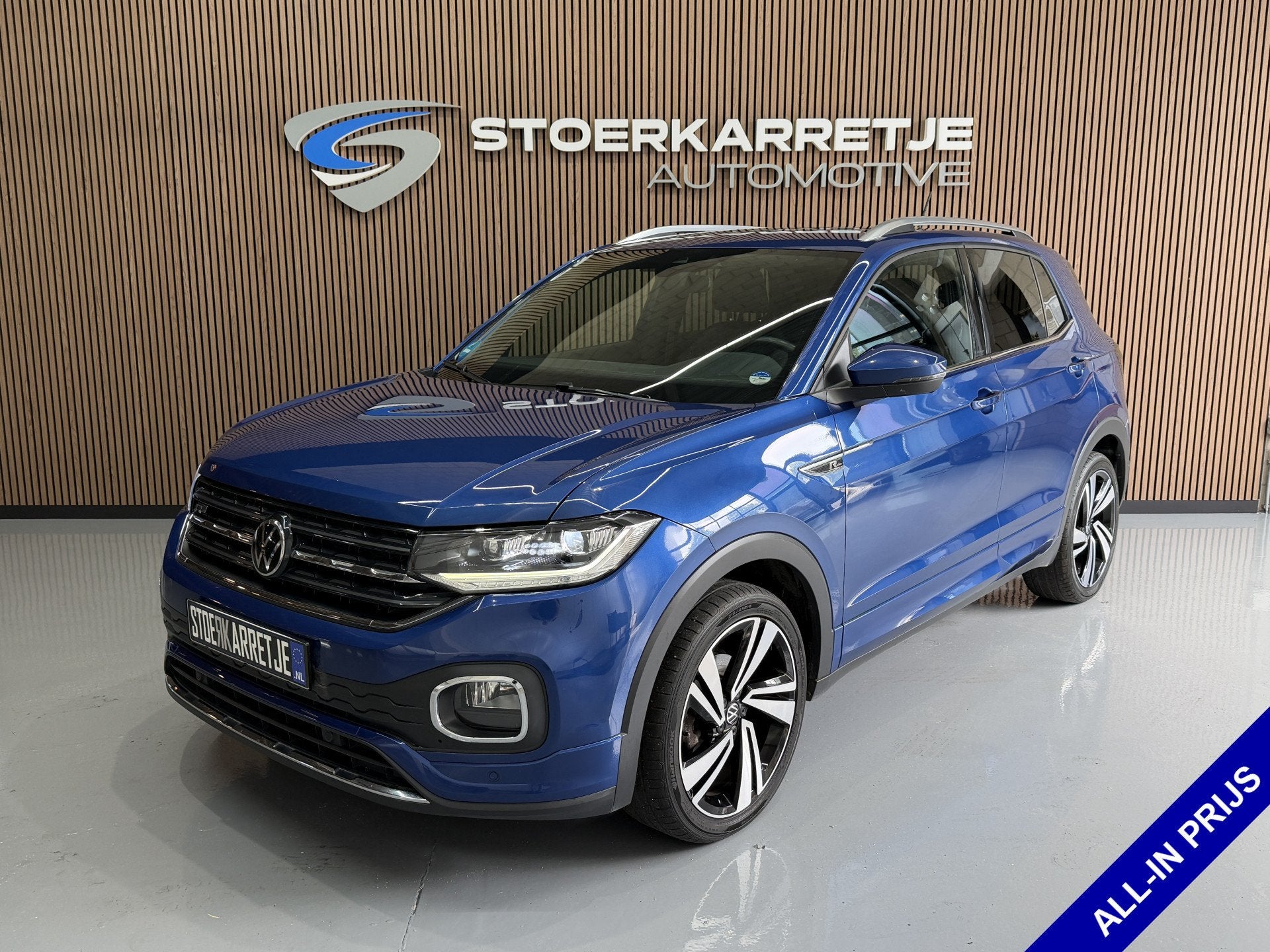 Volkswagen T-Cross 1.5 TSI 150pk Style R-Line | Navi | 18" |, Dealer onderhouden, T-Cross, Zwart, 4 cilinders