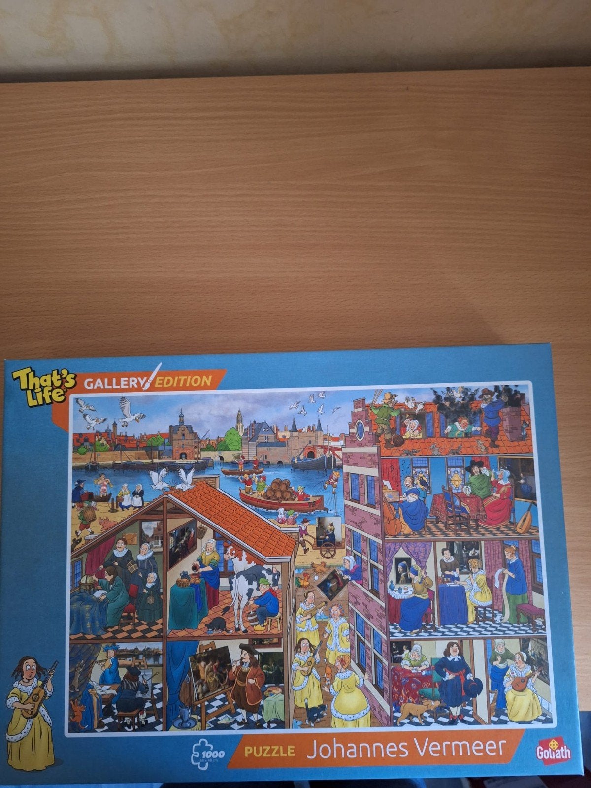 That's life puzzel 1000st Gallery Edition, Ophalen, 500 t/m 1500 stukjes, Gebruikt, Legpuzzel