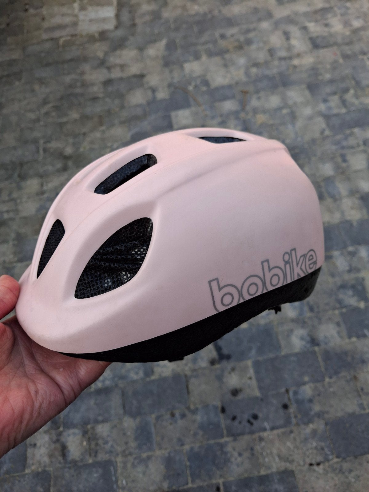 Bobike fietshelm roze, Ophalen, Zo goed als nieuw