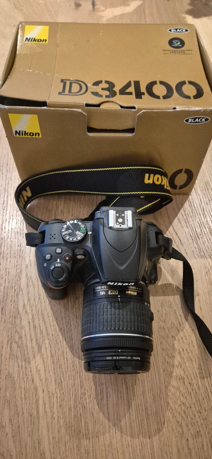 nikon d3400 met 2834 clicks, Ophalen of Verzenden, Zo goed als nieuw, Nikon, Geen optische zoom