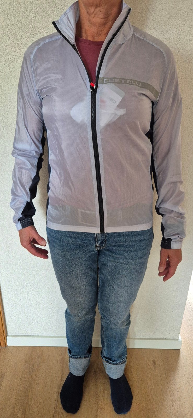 Fietsjas windstopper dames, Wit, Nieuw, Hardlopen of Fietsen, Castelli