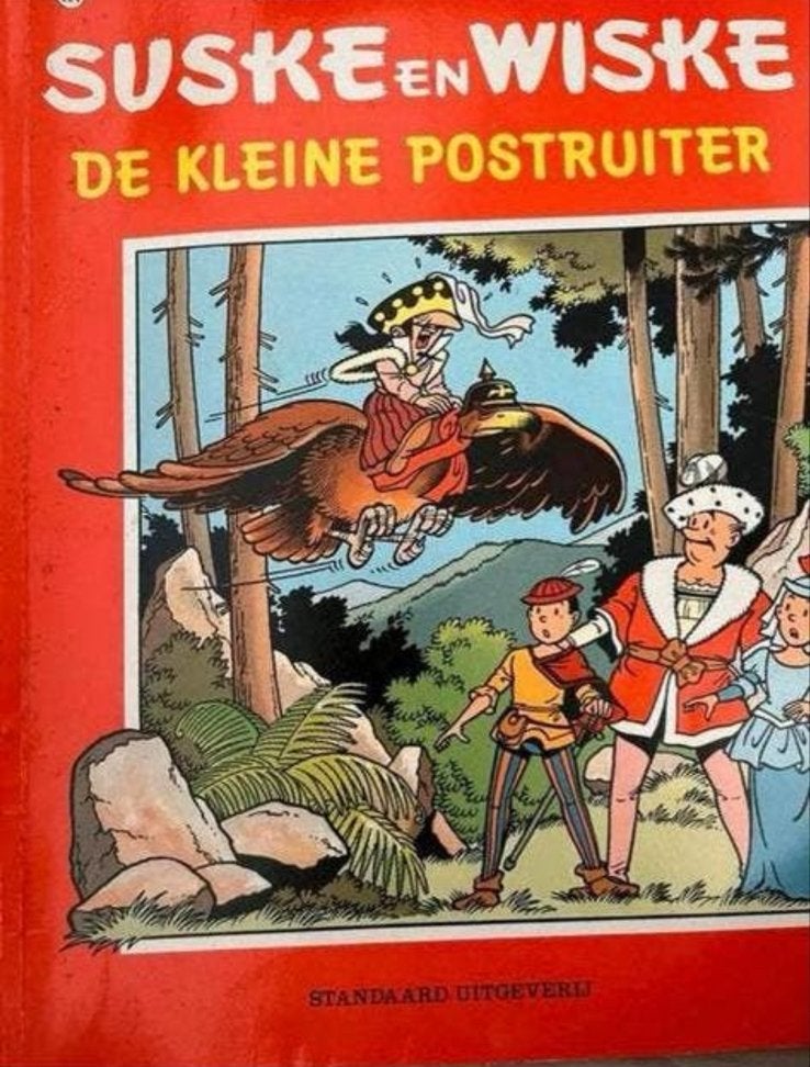 Suske en Wiske 224: De Kleine Postruiter - Tijdreisavontuur, Eén stripboek, Ophalen of Verzenden, Gelezen