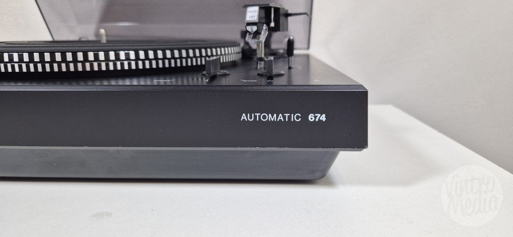 Philips AF 674 Platenspeler | Automatisch | GP501 MKII, Philips, Pitch-regelaar, Refurbished, Ophalen of Verzenden