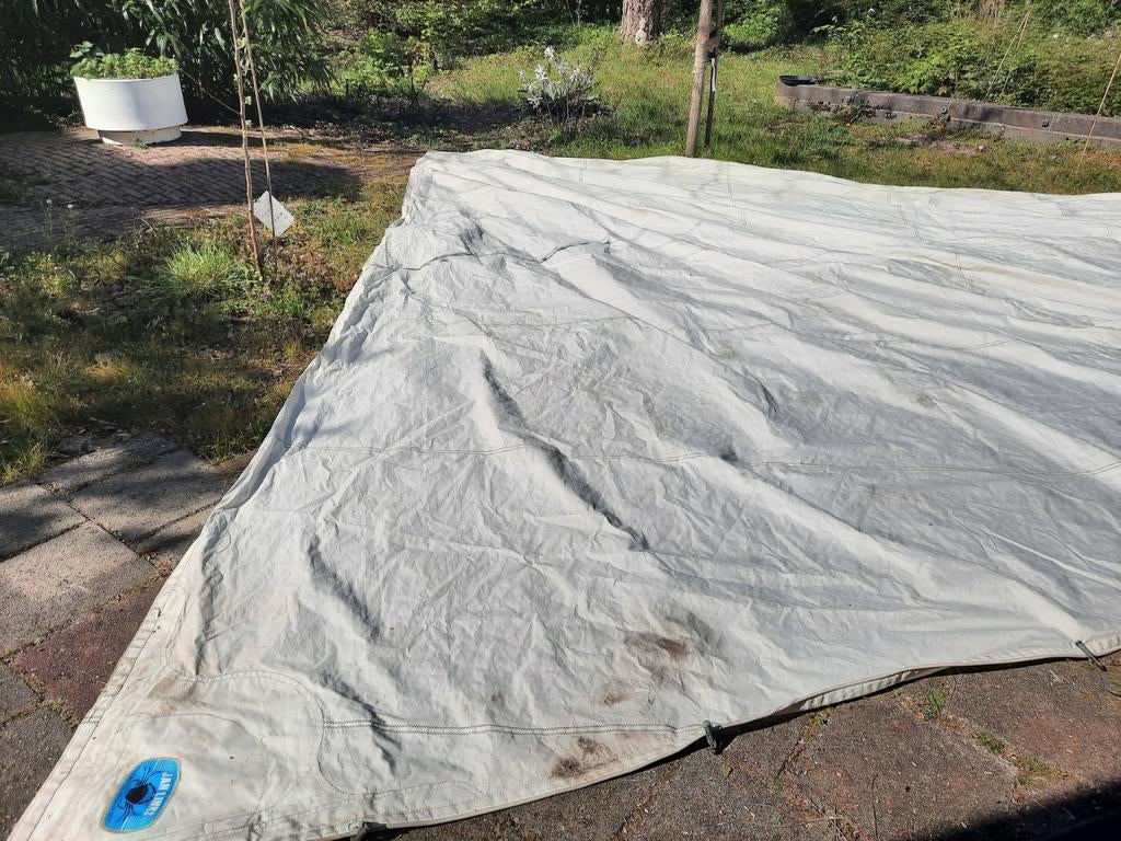 Fok dacron 11.9x11.5x5.2 meter, Ophalen of Verzenden, Minder dan 15 m²
