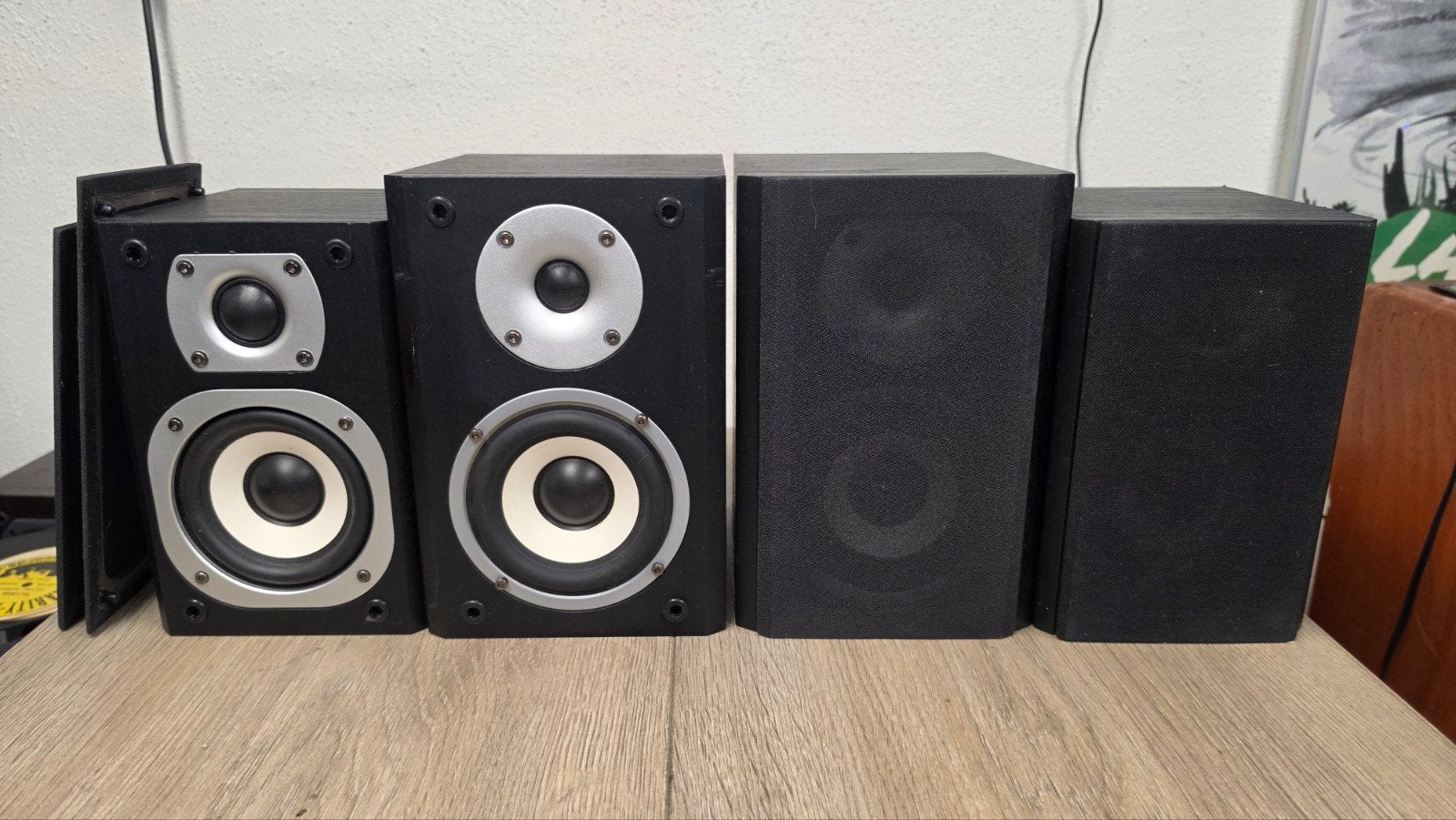 4 kleine luidsprekers ( bookself speakers ), Overige merken, Info@mse.nl, Mse, Ophalen of Verzenden