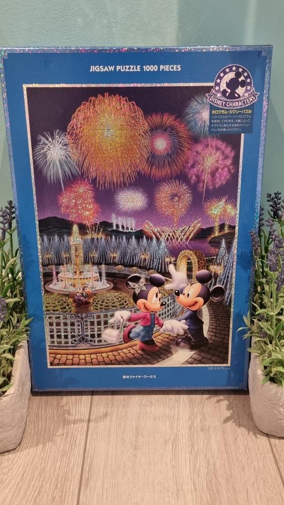 Disney Tenyo holografische puzzel 1000 stukjes, Ophalen of Verzenden