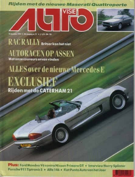 Autovisie 25 1994 : Volvo 850 T-5R - Ford Mondeo GT 24V, Ophalen of Verzenden, Gelezen, Algemeen