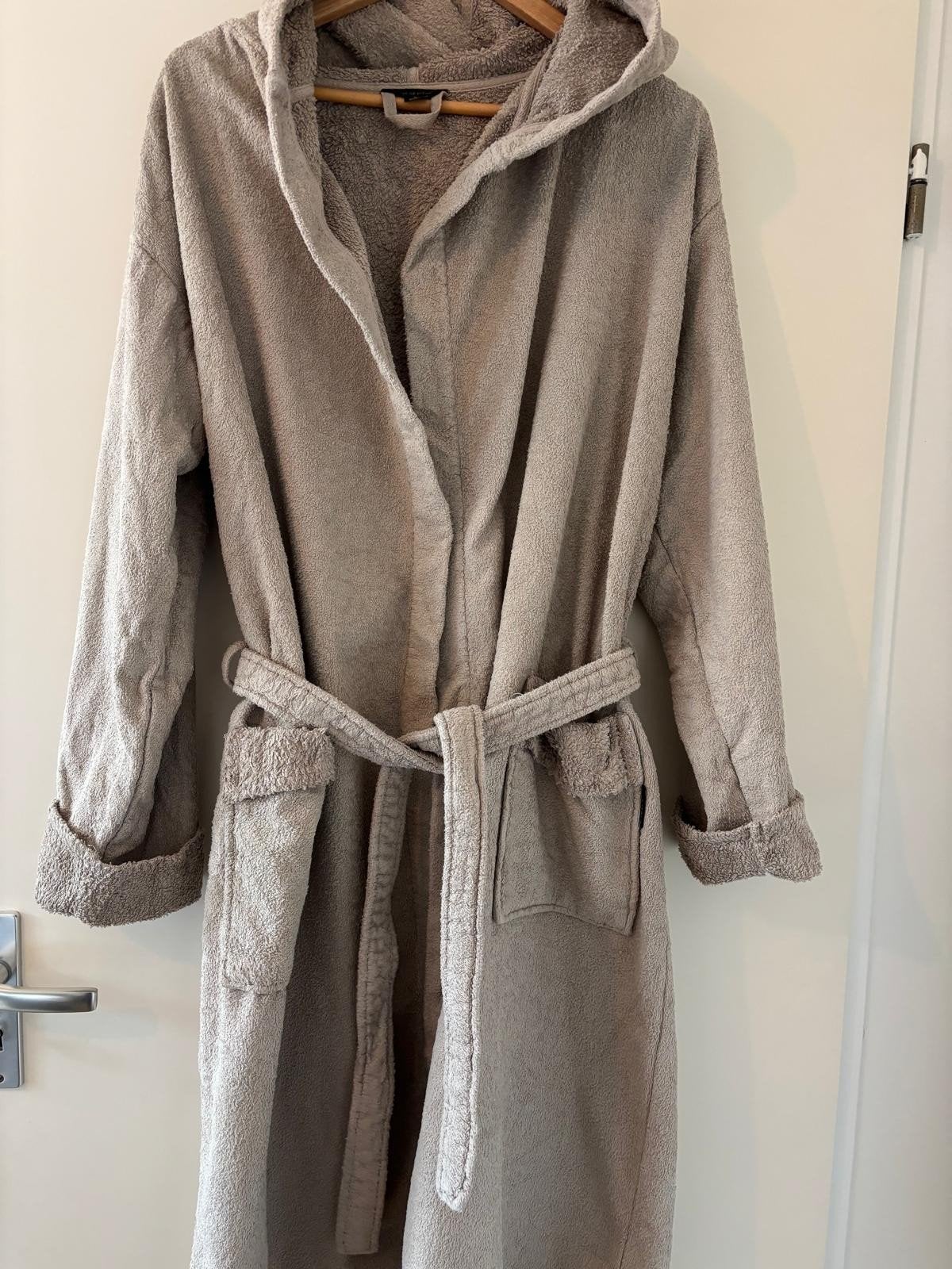 Rituals badjas maat L, kleur Beige, Rituals, Ophalen of Verzenden, Zo goed als nieuw