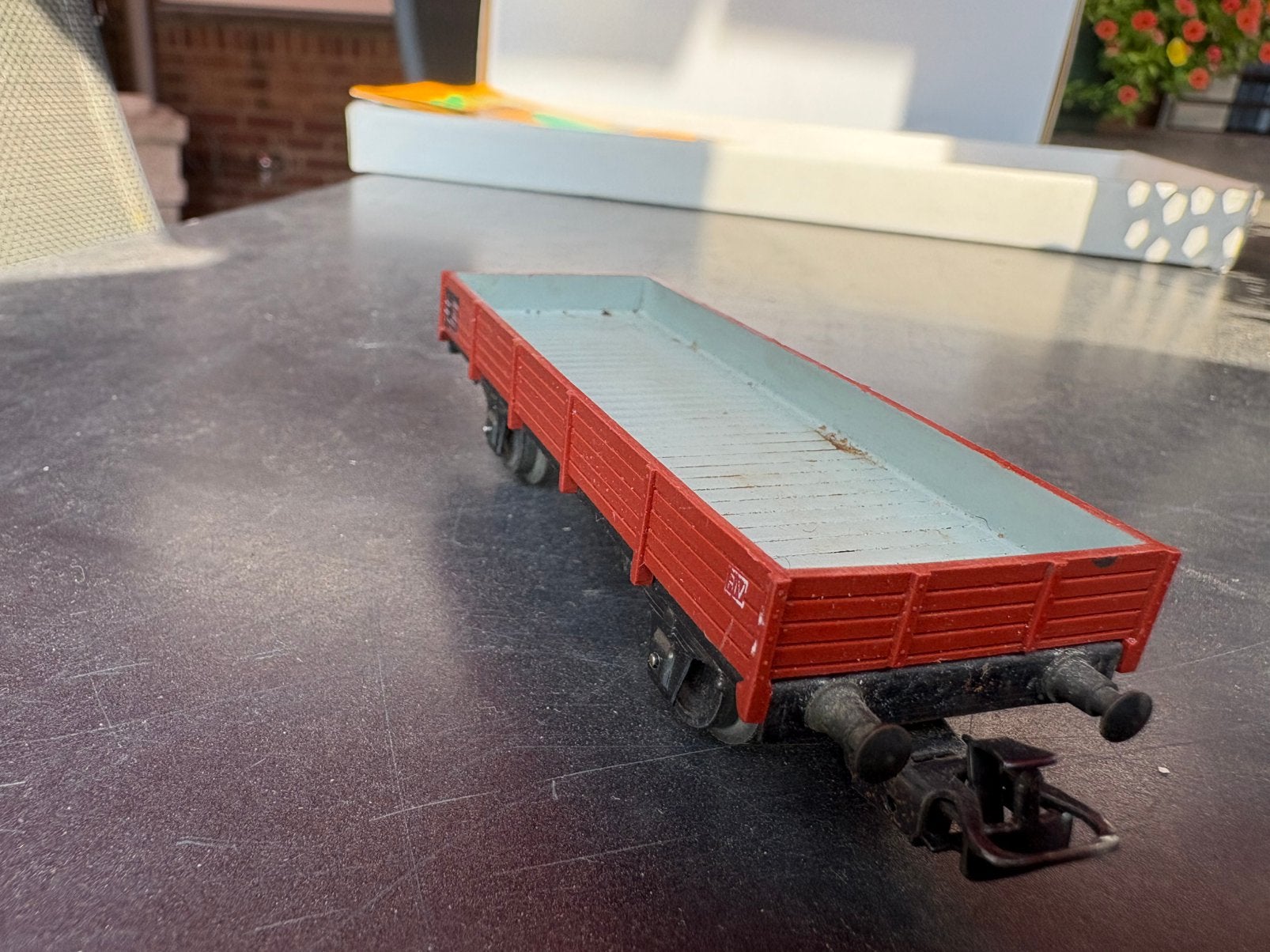 Marklin goederen wagon, Ophalen, Gebruikt, Gelijkstroom of Wisselstroom, Wagon