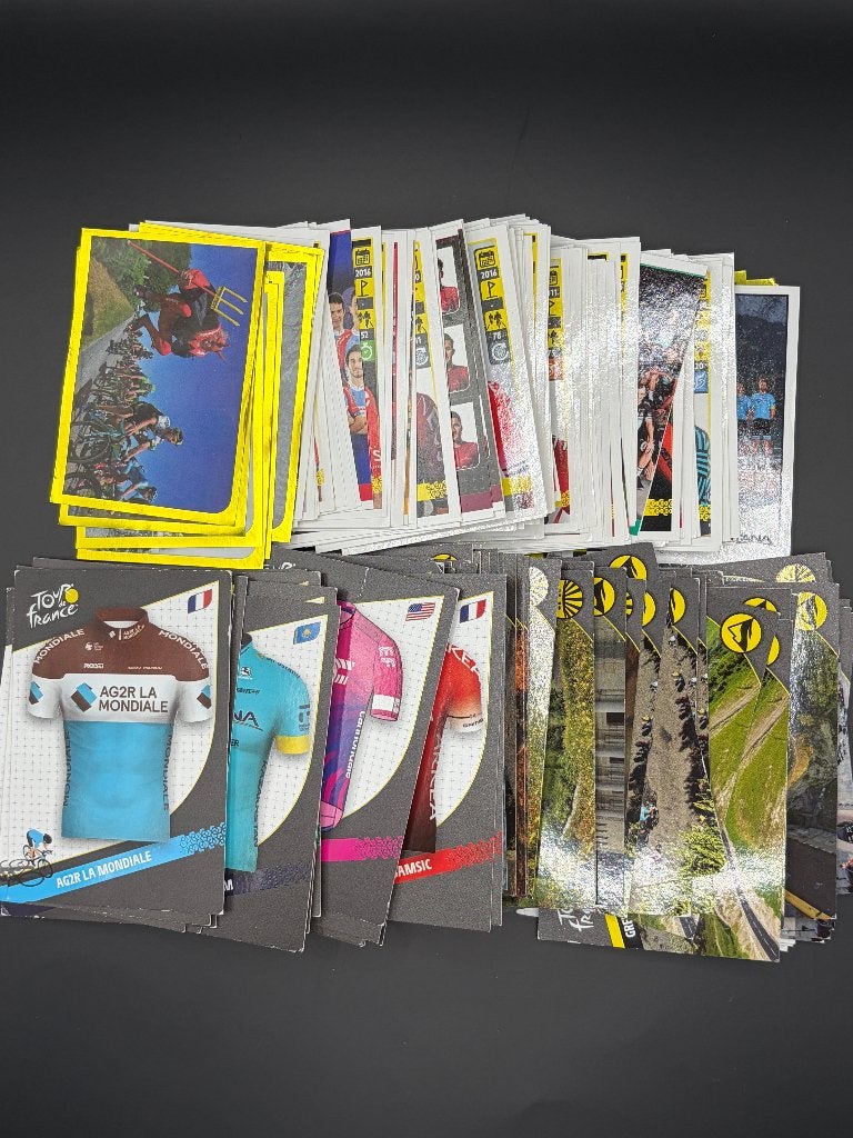 260x Panini Tour de France 2020 Stickers Bulk Stickers, Verzamelen, Verzenden, Gebruikt, Overige sporten, Poster, Plaatje of Sticker