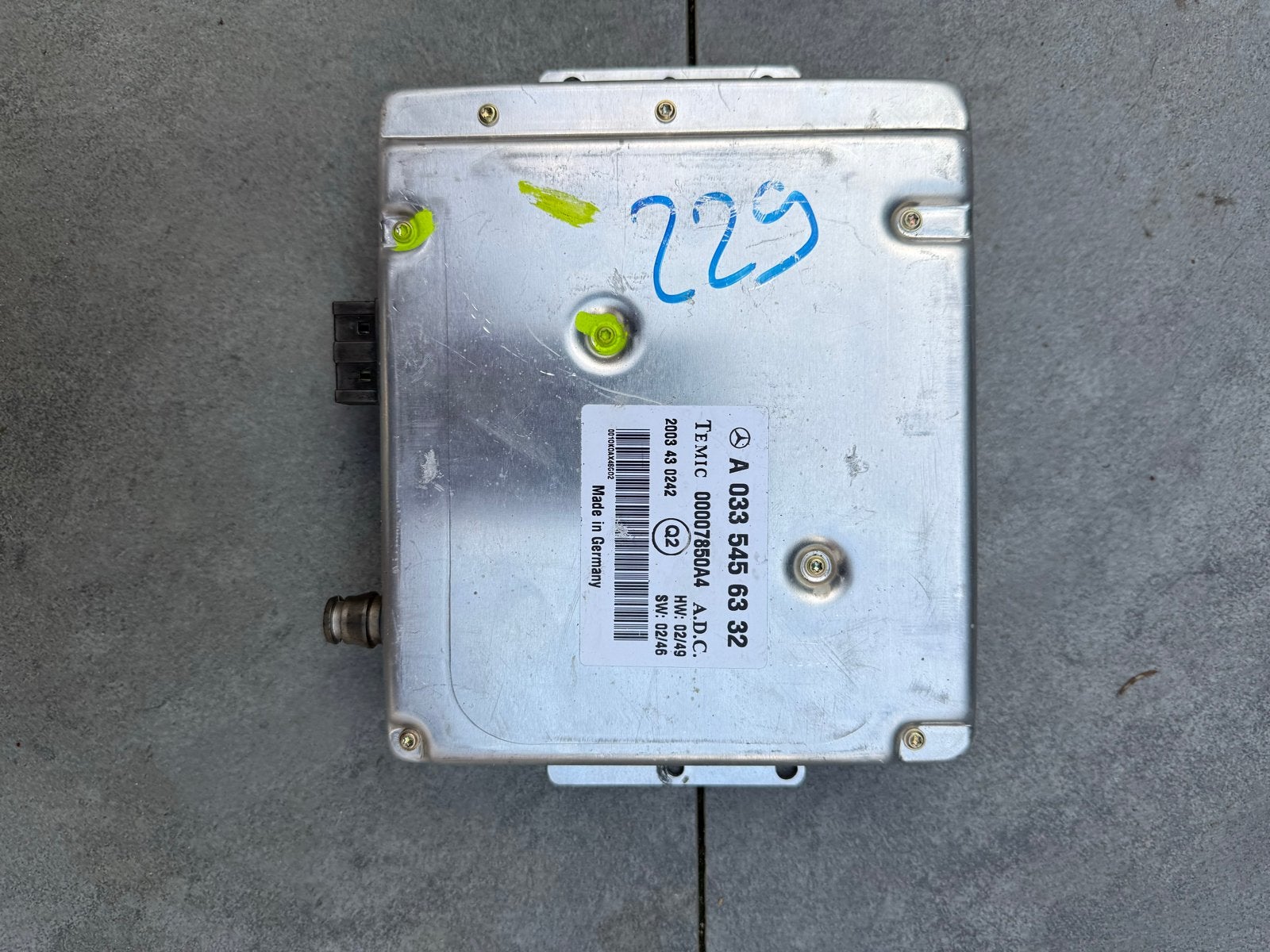 A0335456332 Mercedes-Benz DTR Cruise Control Module Werkend, Ophalen, Gebruikt, Mercedes-Benz