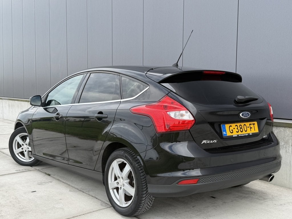 Ford Focus 1.6 EcoBoost 150 PK / ChampionsLeague Edit / Airc, Auto's, Stof, Gebruikt, Zwart, 4 cilinders