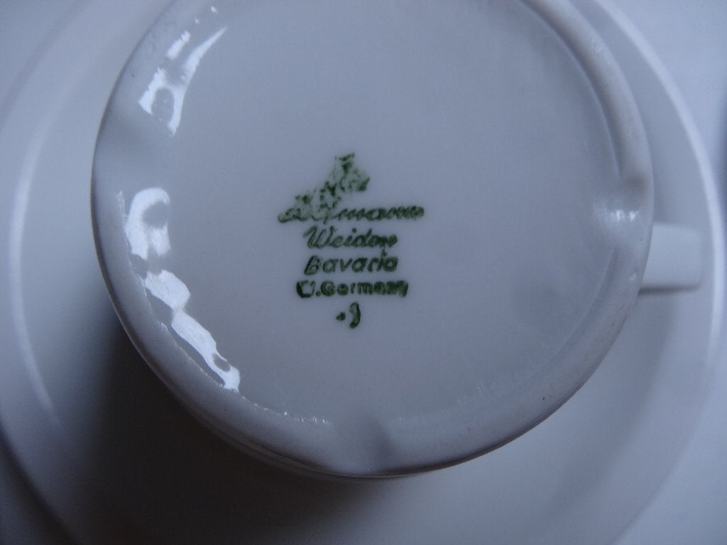 8 koffie kopjes en schoteltjes, Gebruikt, Overige merken, Ophalen of Verzenden, Overige stijlen