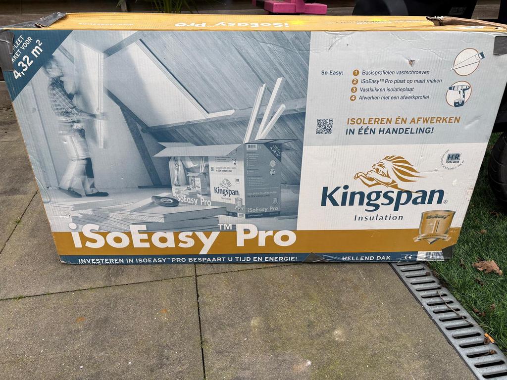 Kingspan isolatie, Ophalen, Zo goed als nieuw, Hardschuim (Pir)