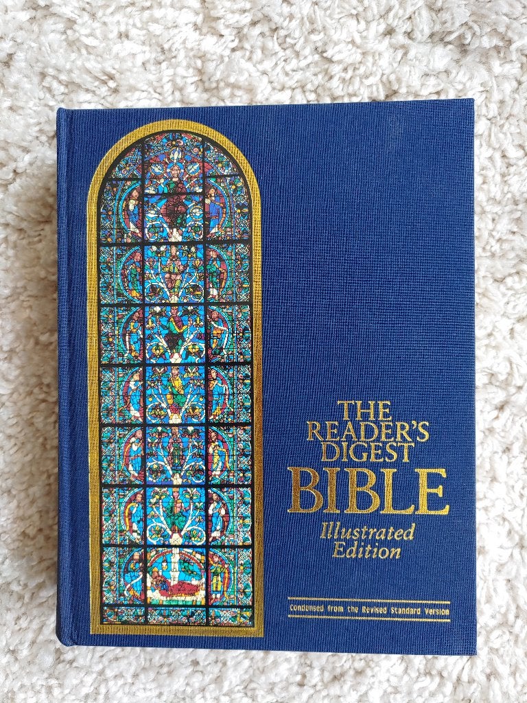 The Reader's Digest BIBLE, illustr. edition, as good as new, Ophalen of Verzenden, Zo goed als nieuw, Reader's Digest, Christendom | Protestants