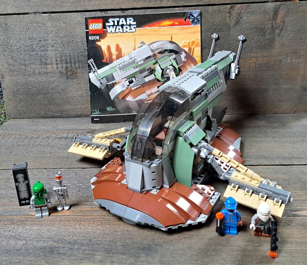 Lego Star Wars set 6209. Slave I, Compleet, Star Wars, Lego, Ophalen of Verzenden
