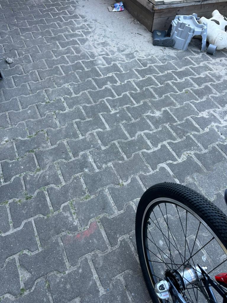 GRATIS! H profiel klinkers, Tuin en Terras, Ophalen, Gebruikt, Beton, Klinkers
