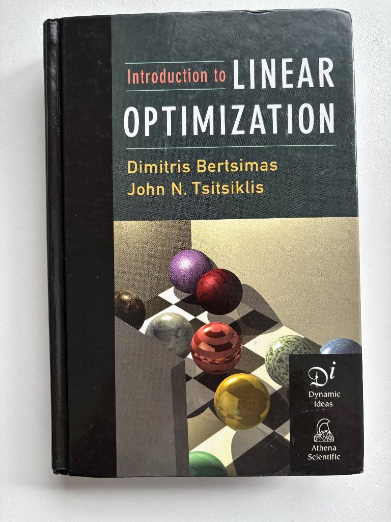 Introduction To Linear Optimization, Boeken, Studieboeken en Cursussen, Nieuw, WO, Beta, Ophalen