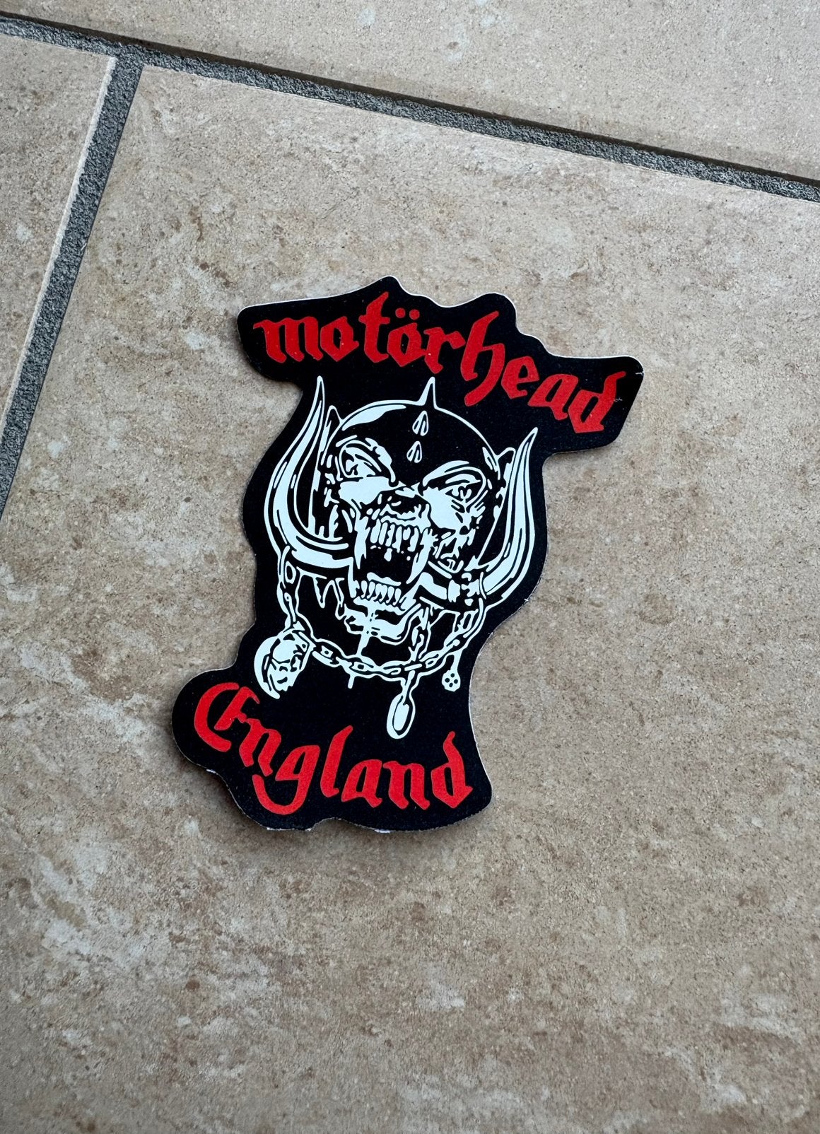 Motörhead sticker, Ophalen of Verzenden, Zo goed als nieuw