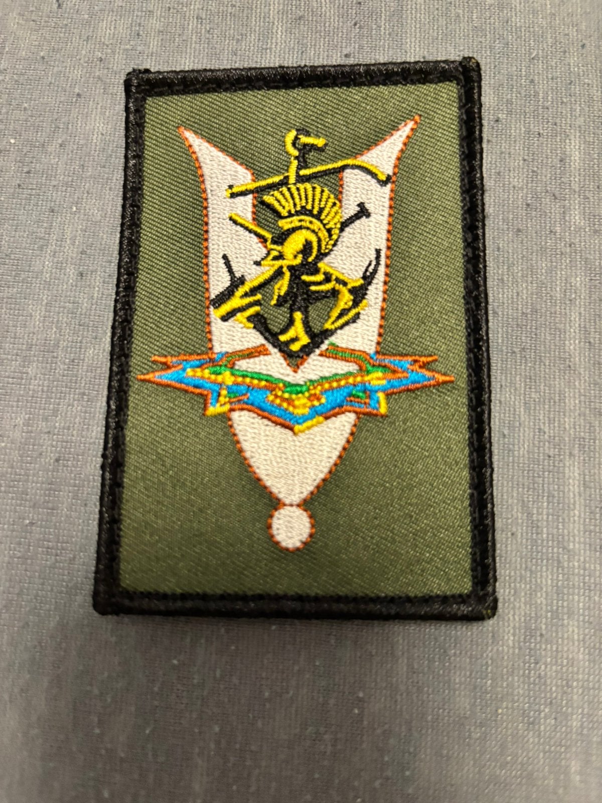 Arm embleem gvt genie veteraan, Verzamelen, Verzenden, Landmacht, Nederland, Embleem of Badge