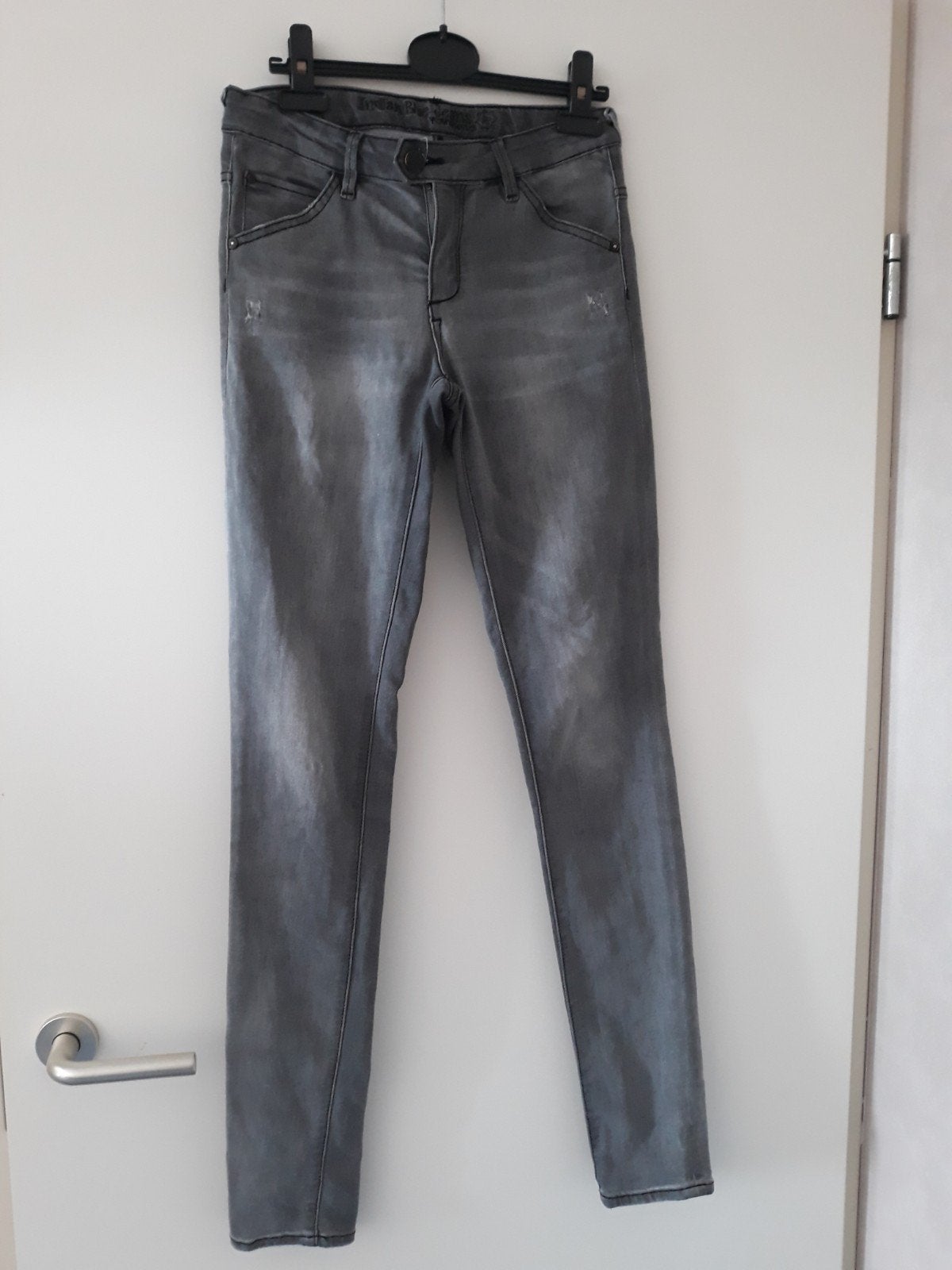 Grijze spijkerbroek Indian Blue Jeans maat 170, Broek, Jongen of Meisje, Ophalen of Verzenden, Zo goed als nieuw