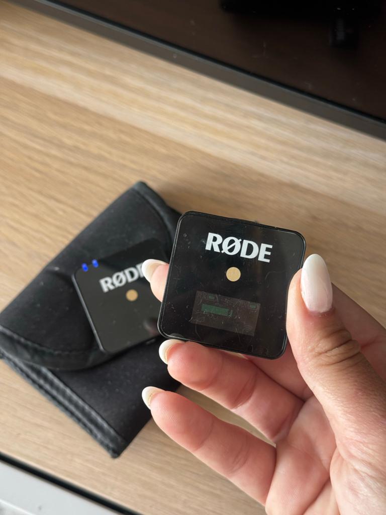 Rode Wireless Go microfoon met ontvanger (draadloos), Ophalen of Verzenden, Zo goed als nieuw, Overige typen, Draadloos
