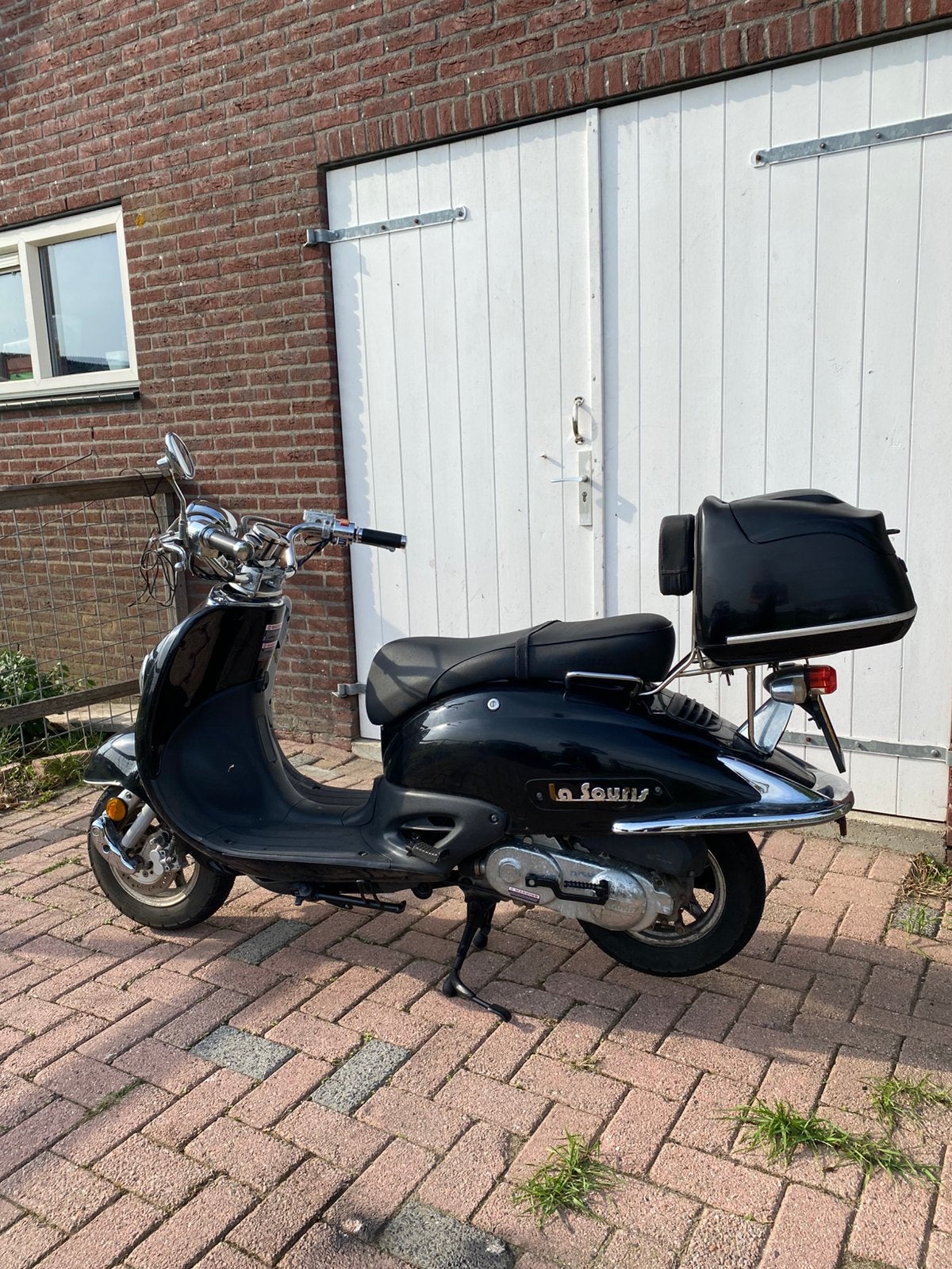 La souris scooter met koffer 2018, Gebruikt, Benzine, Ophalen, Overige merken
