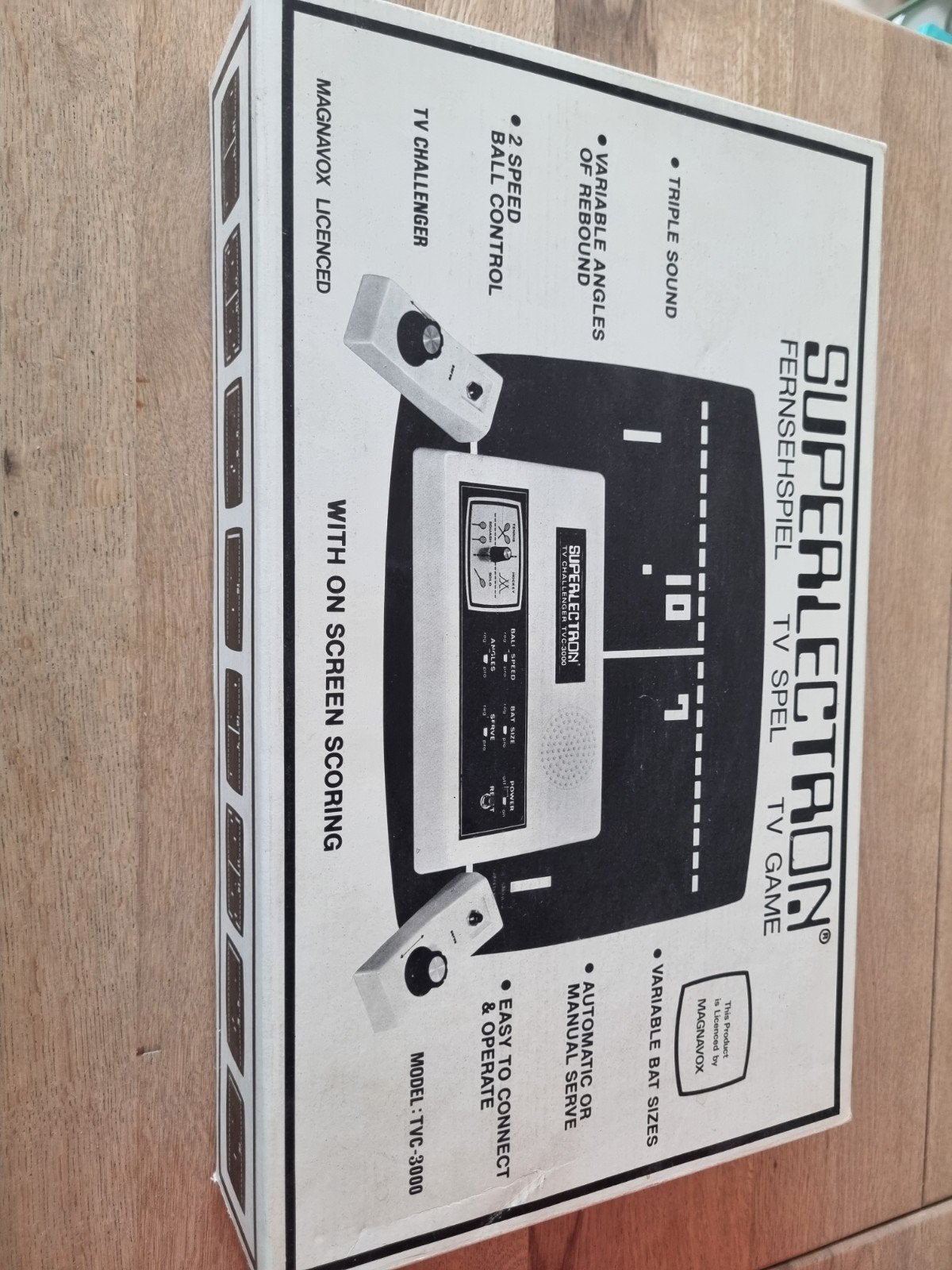 Superlectron TVC-3000 Retro TV Spel - Zeldzaam!, Ophalen of Verzenden, Overige merken, Zo goed als nieuw