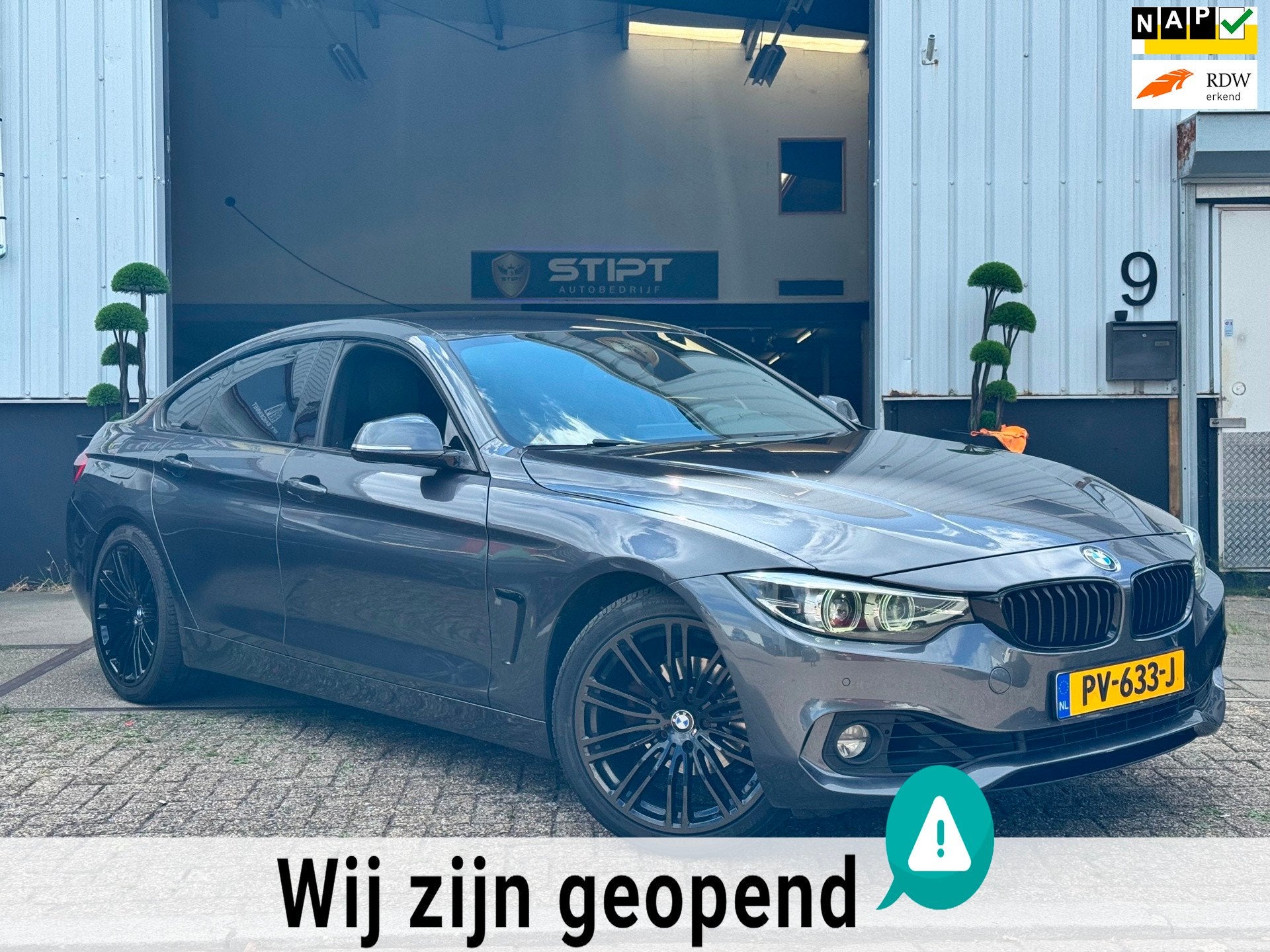 BMW 4-serie Gran Coupé 418i | High Executive | Dealer Onder, Automaat, Gebruikt, 19 km/l, 3 cilinders