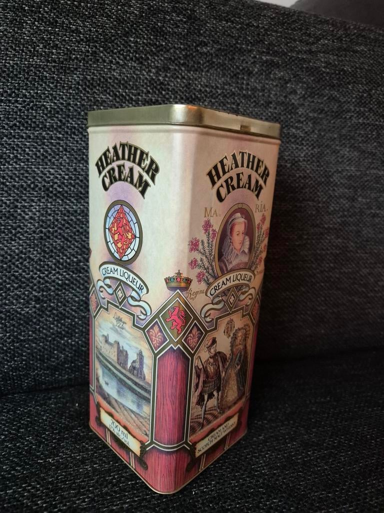 Heather Cream blik, Verzamelen, Blikken, Ophalen of Verzenden, Gebruikt, Overige