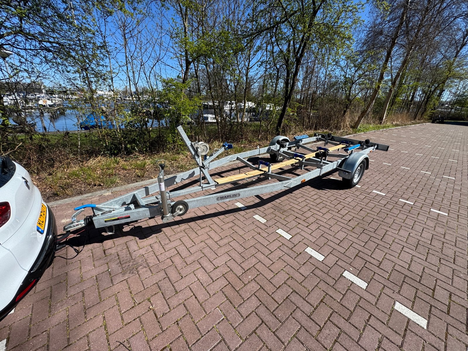 Marlin boottrailer - Zo goed als nieuw, Ophalen, 1500 tot 3000 kg, Overige typen, Minder dan 6 meter