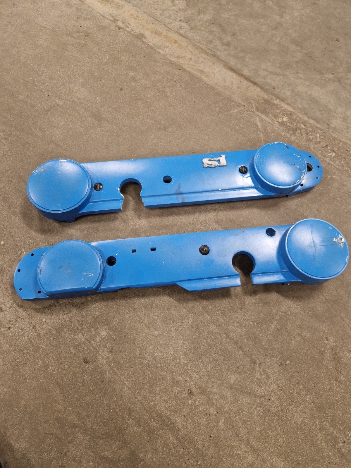 Vespa Si brugkappen set (L+R) origineel, Ophalen of Verzenden, Gebruikt, Kap, Vespa