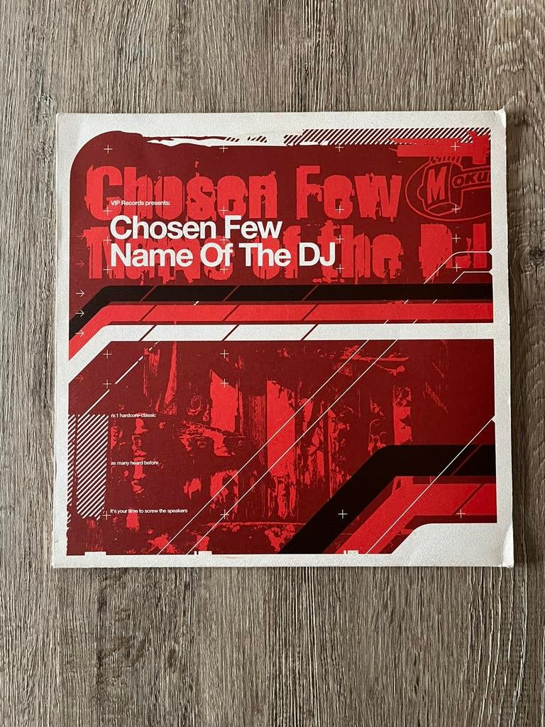 Chosen Few.  Name of the DJ, Ophalen of Verzenden, Zo goed als nieuw, 12 inch, Techno of Trance