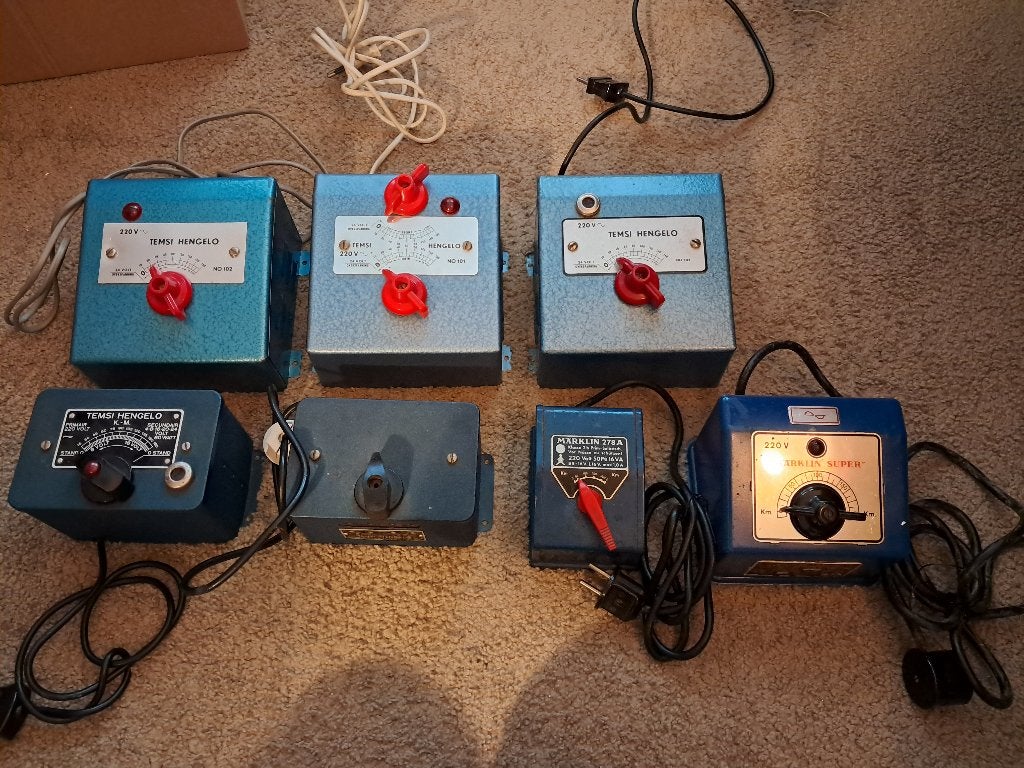 Temsi / Marklin diverse trafo's, Gebruikt, Ophalen of Verzenden, Märklin, Transformator of Voeding