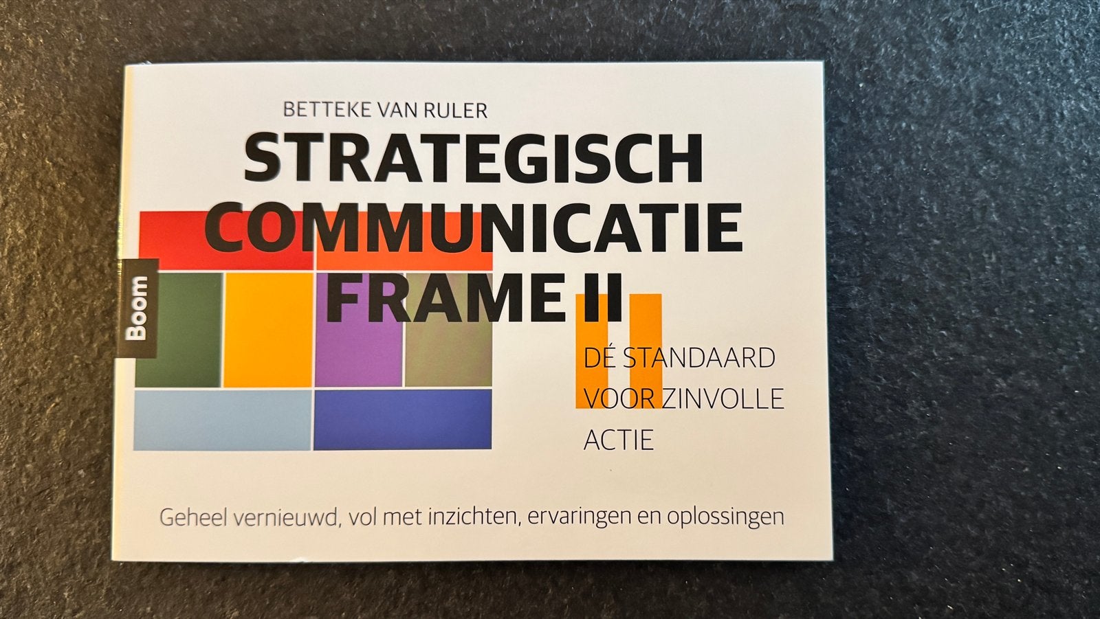 Strategisch Communicatie Frame II - Betteke van Ruler, Boeken, Ophalen of Verzenden, Gamma, Nieuw, HBO
