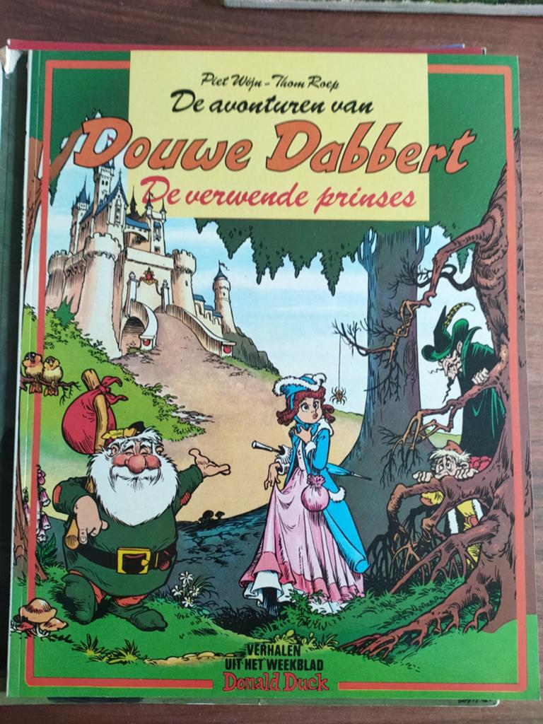 Douwe Dabbert - De verwende prinses (1977), Eén stripboek, Ophalen of Verzenden, Zo goed als nieuw, Piet Wijn, Thom Roep