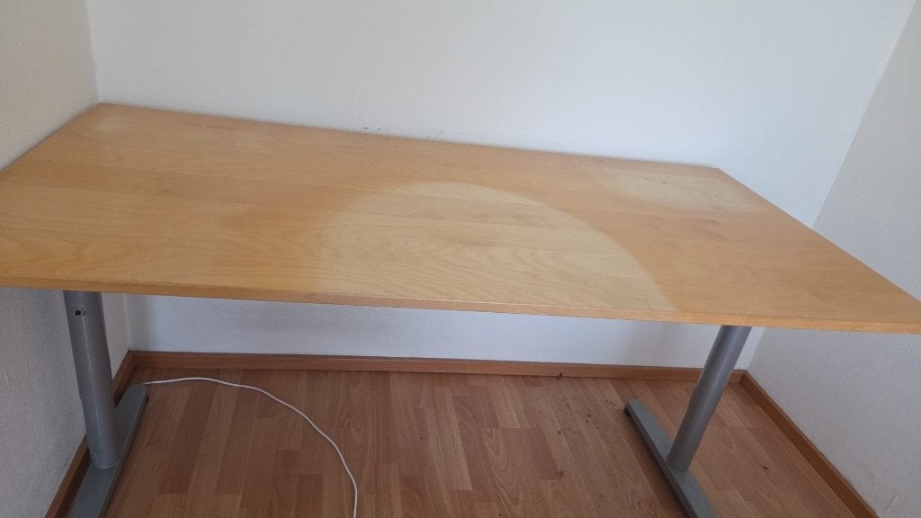 Bureau, Ophalen, Gebruikt, 120 cm, Hout