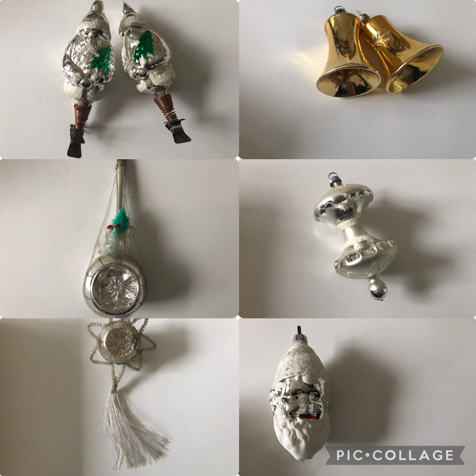 Oude kerstballen, Ophalen of Verzenden, Gebruikt