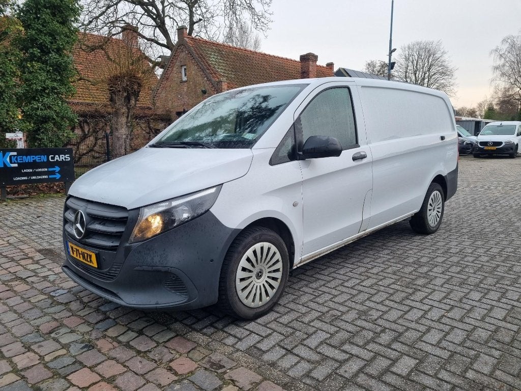 Mercedes-Benz Vito Pro 116 CDI L2 163pk 2024 Wit, 2000 kg, Bedrijf, Navigatiesysteem, Geïmporteerd
