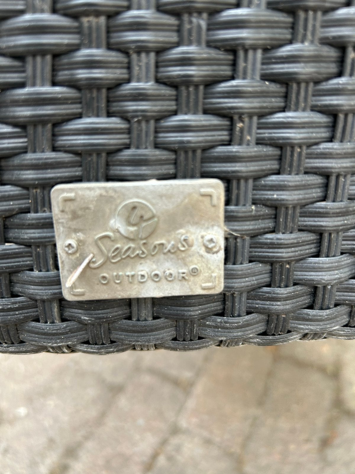 4 tuinstoelen (€15 per stuk), Tuin en Terras, Ophalen, 4 zitplaatsen, Gebruikt, Wicker