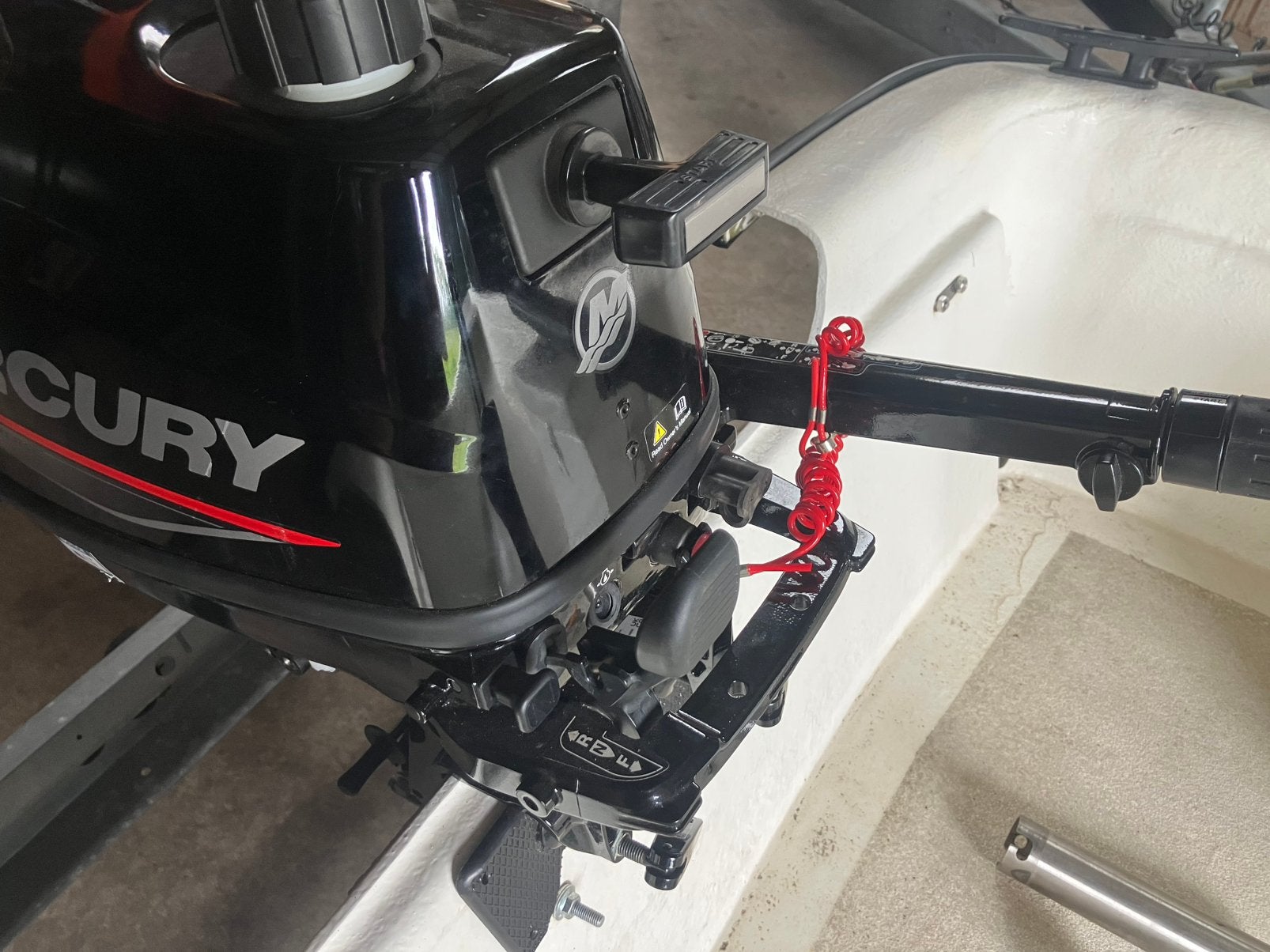 Mercury 6 pk buitenboord motor. (Kortstaart), Watersport en Boten, Ophalen, 5 tot 10 pk, Viertaktmotor, Zo goed als nieuw