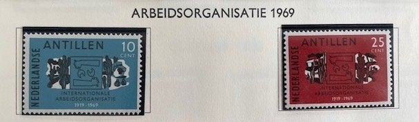 1969 I.A.O. 1919 – 1969  2x , Ophalen of Verzenden, Postfris