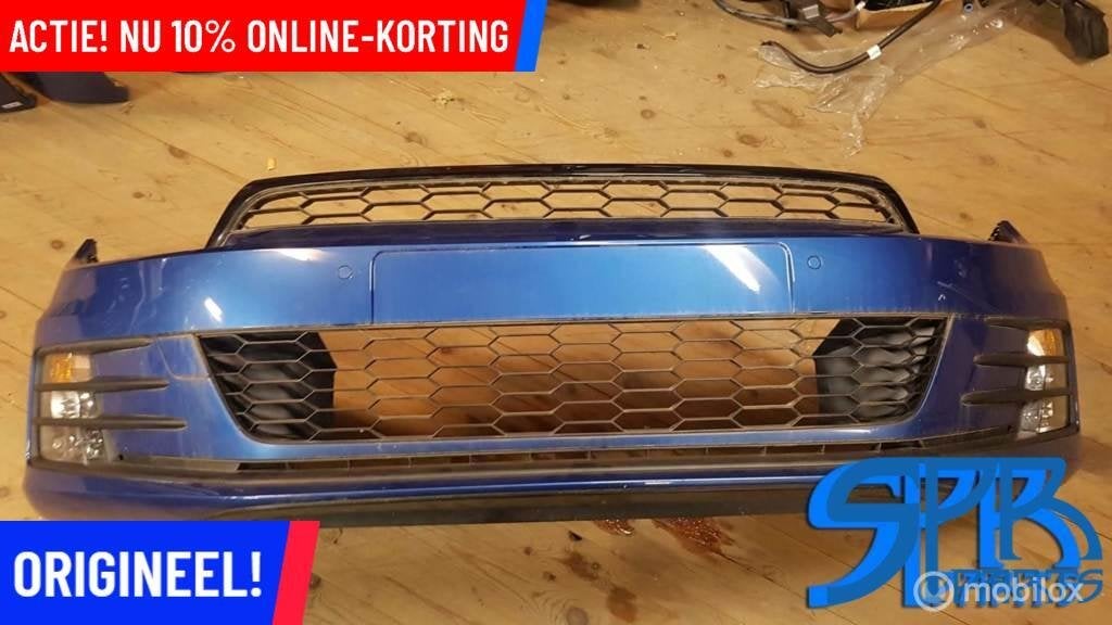 SCIROCCO FACELIFT VOORBUMPER COMPLEET GRILLE LR5Z 6x PDC SRA, Gebruikt, Ophalen of Verzenden, Bumper, Volkswagen