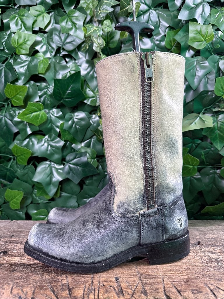 Bijna Nieuwe laarzen van Frye maat 39, Kleding | Dames, Hoge laarzen, Blauw, Frye, Nieuw